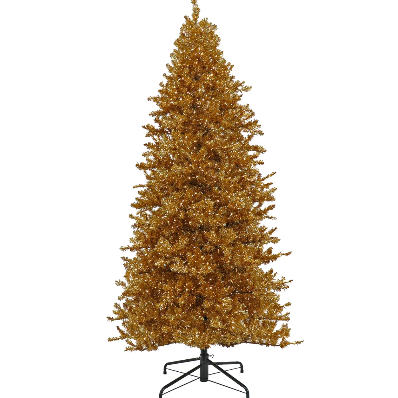 9 ft. Pre-Lit Christmas True Gold Metallic Tree