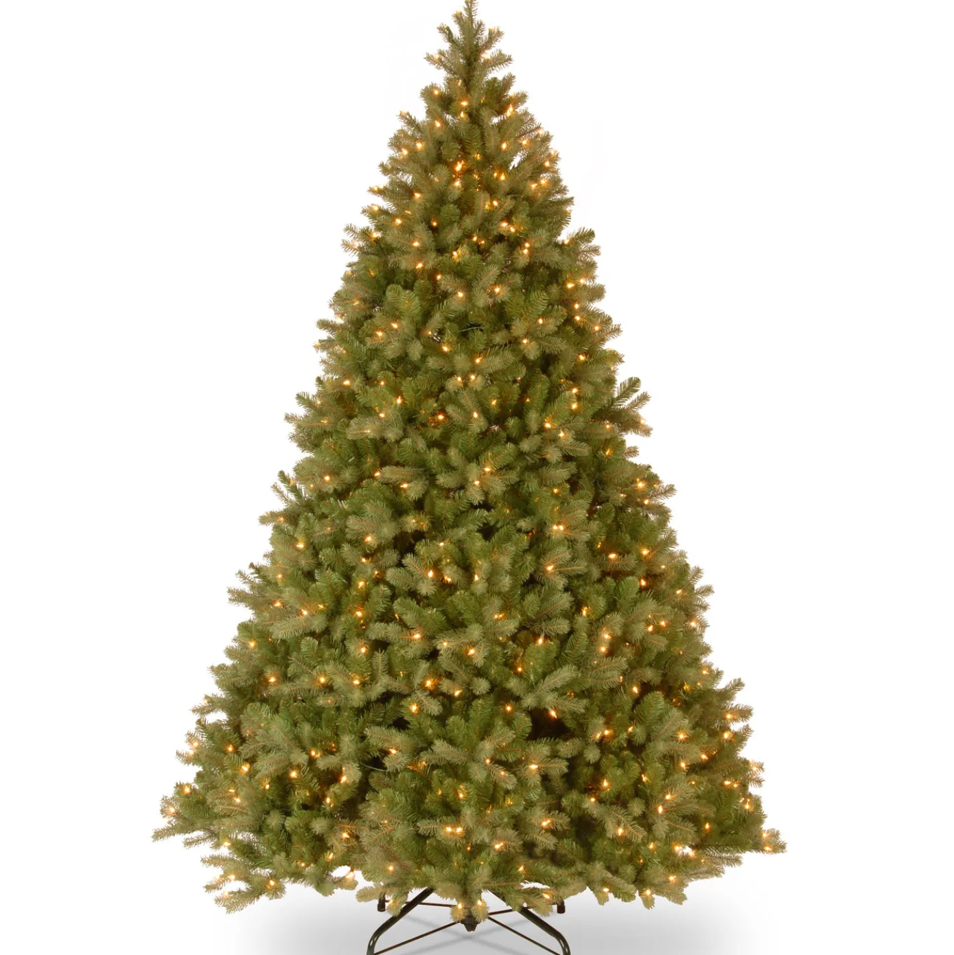 10 ft. Pre-Lit Downswept Douglas Fir Tree with Dual Color LED Lights