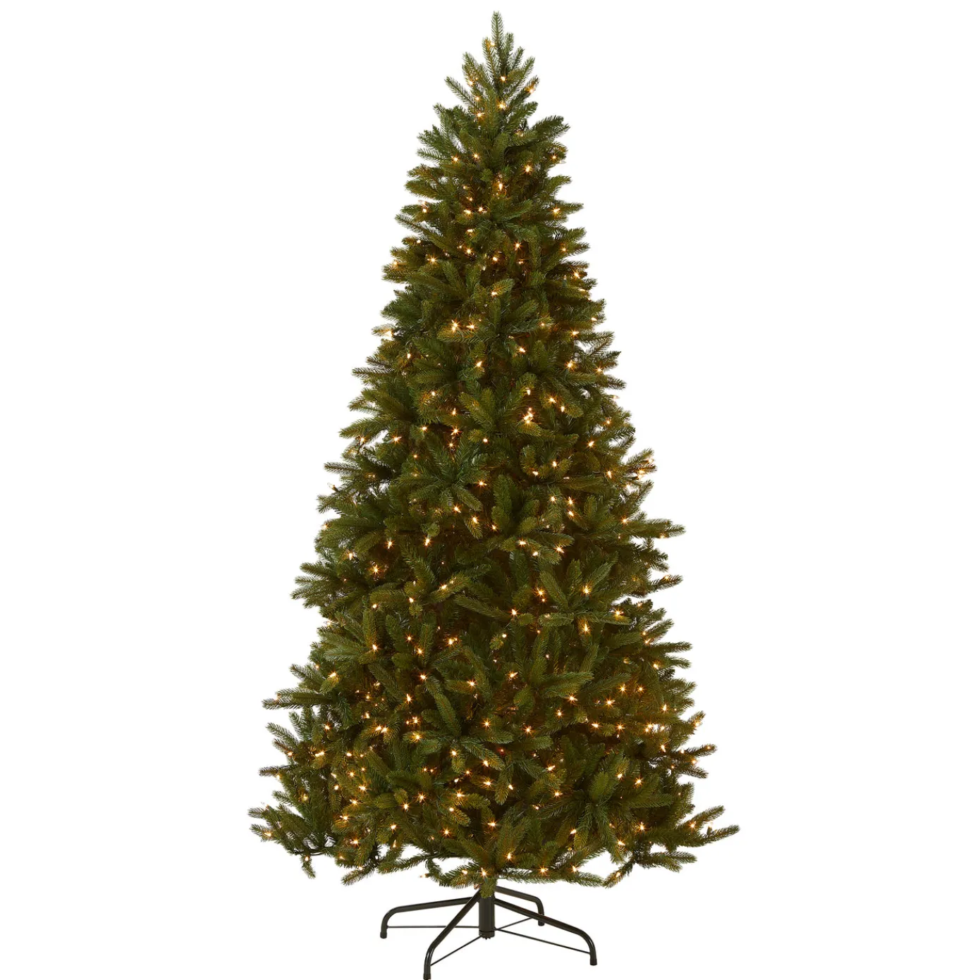 7.5 ft. Pre-Lit Grande Fir Medium Tree with Clear Lights