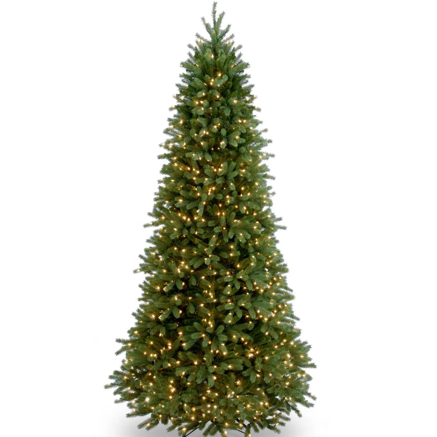9 ft. Pre-Lit Jersey Fraser Fir Slim Tree with Clear Lights
