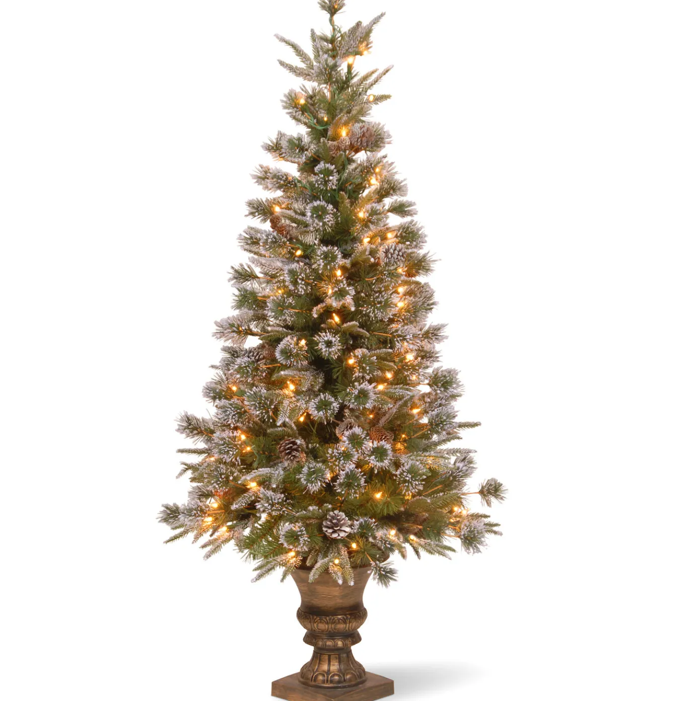 4 ft. Pre-Lit Liberty Pine Tree with Clear Lights