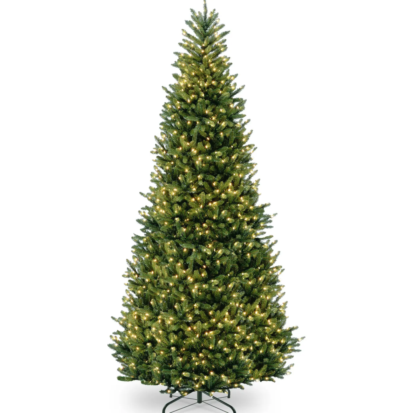 10 ft. Pre-Lit Natural Fraser Slim Fir Tree with Clear Lights