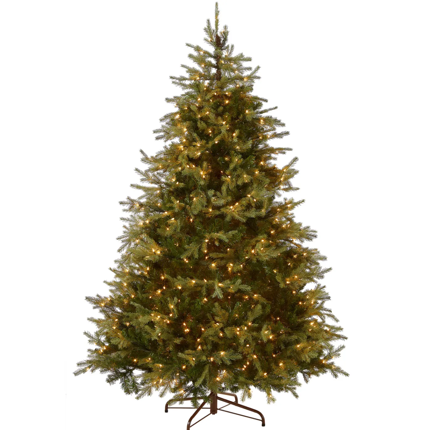 9 ft. Pre-Lit Nordic Spruce Medium Tree with Clear Lights