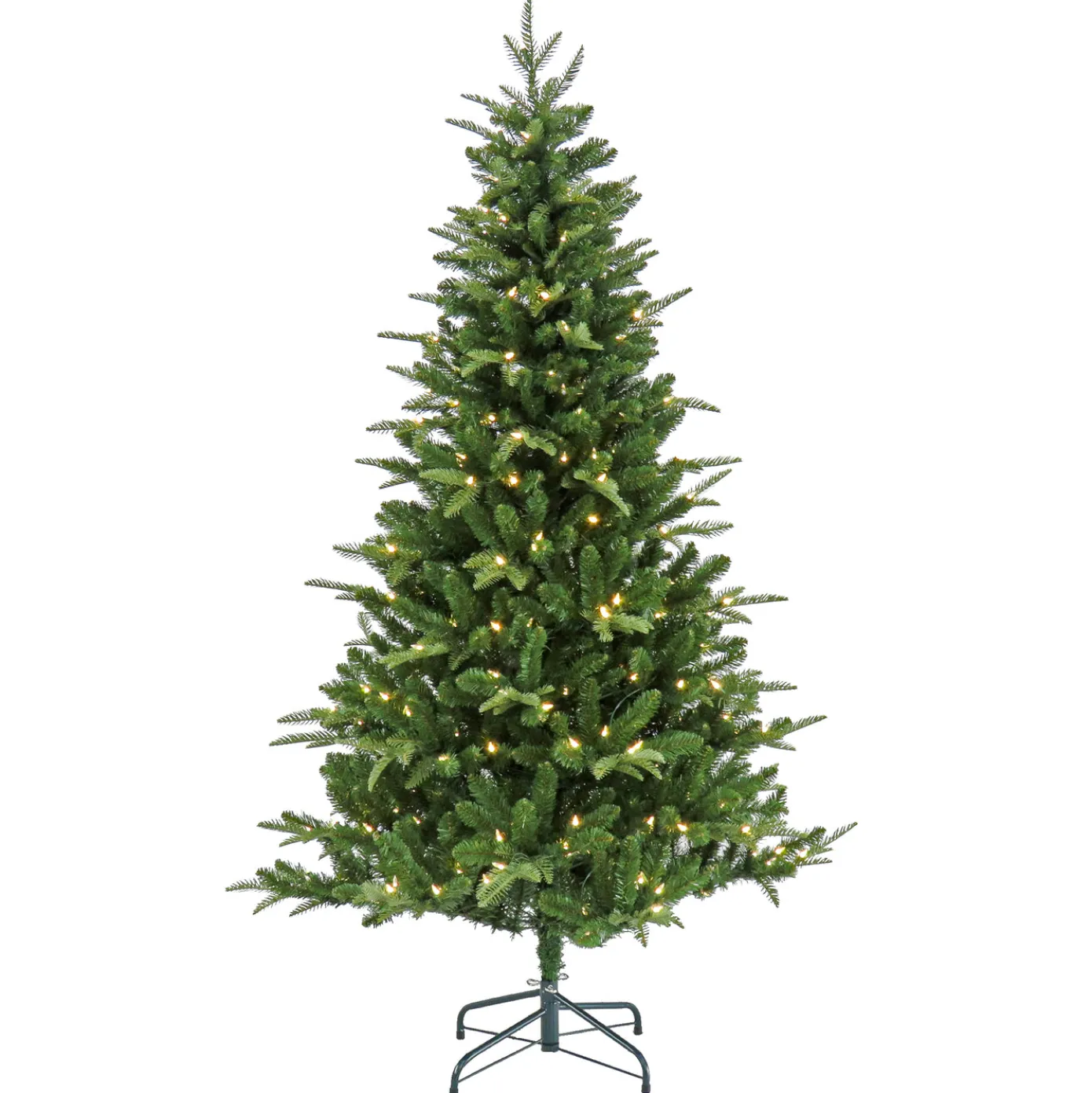 6 ft. Pre-Lit Whatcom Pine Tree with LED Lights