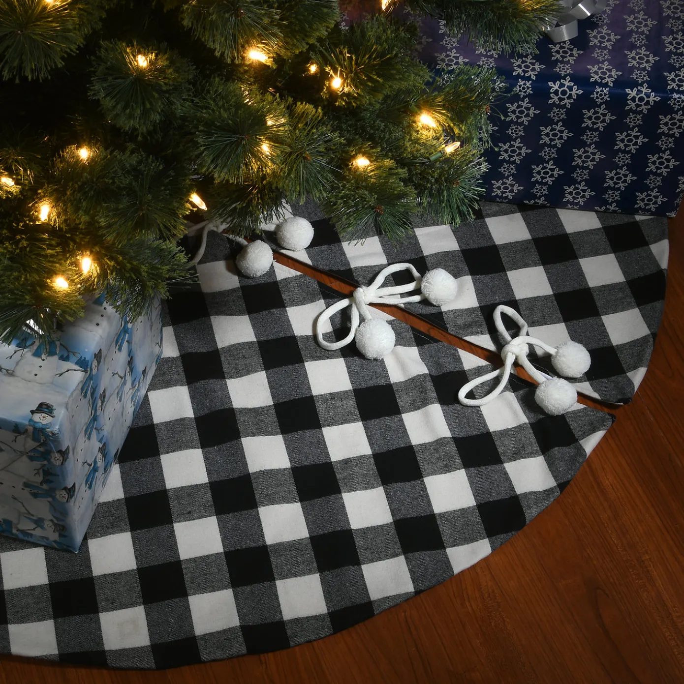 52 in. General Store Collection Plaid Tree Skirt