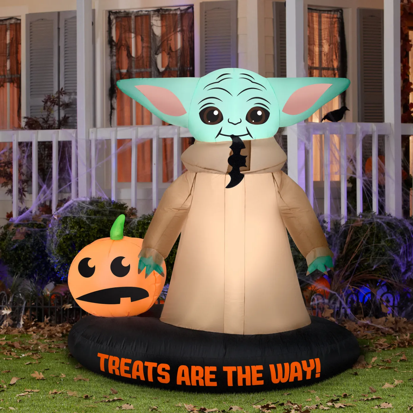 78 in. Halloween Mandalorian Inflatable Decoration