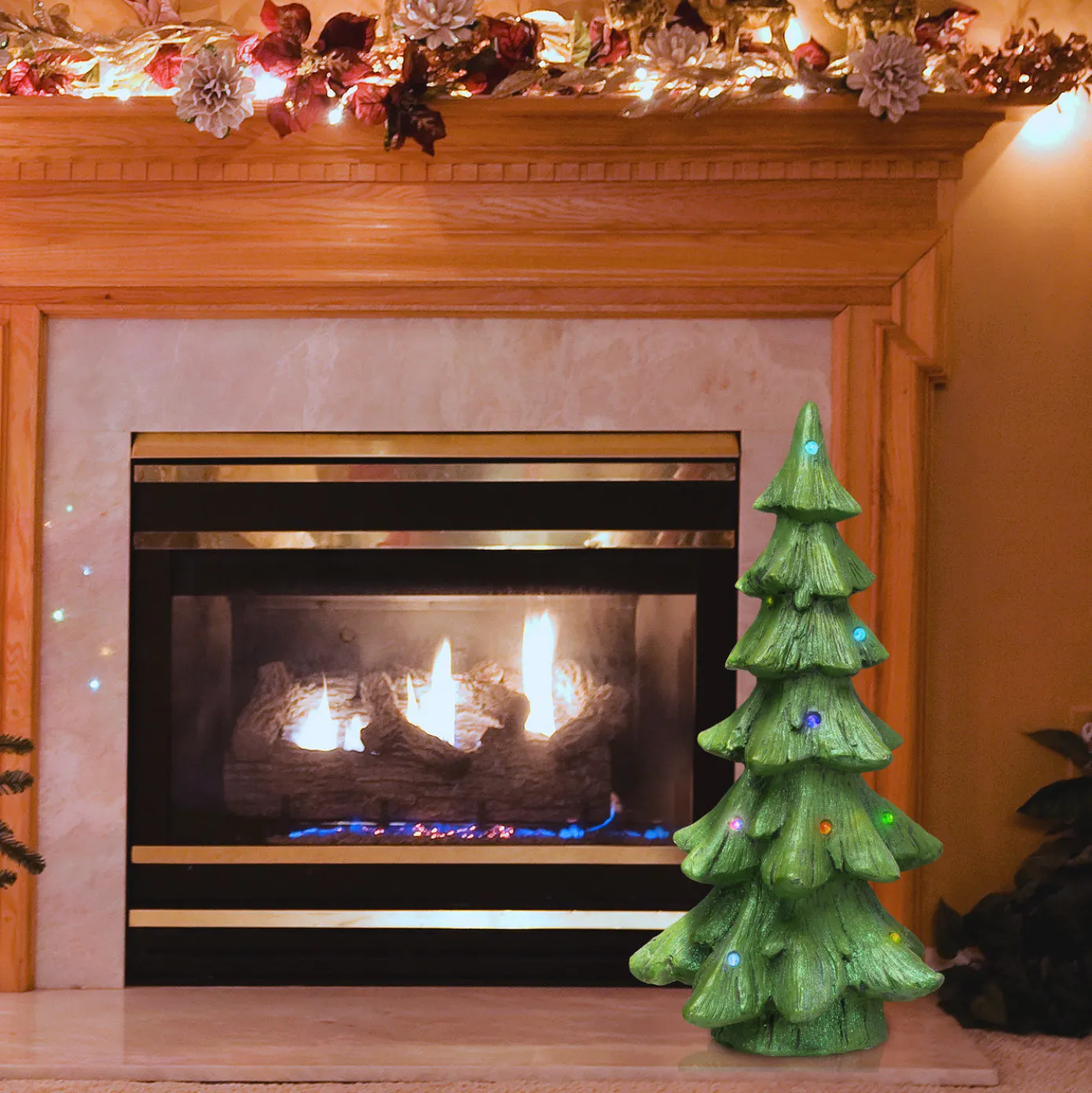 32 in. Lighted Christmas Tree