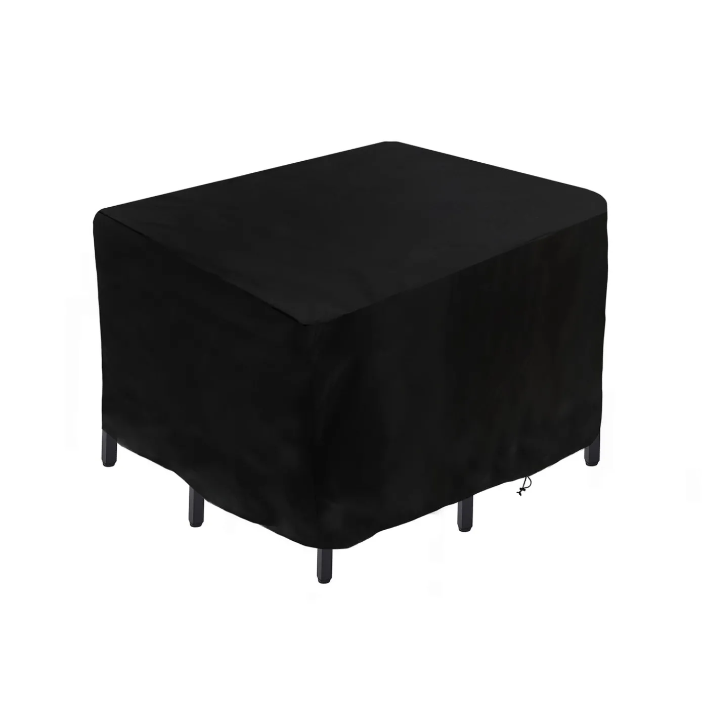 56 in. Waterproof Patio Furniture Cover with Rope and Metal Buckles