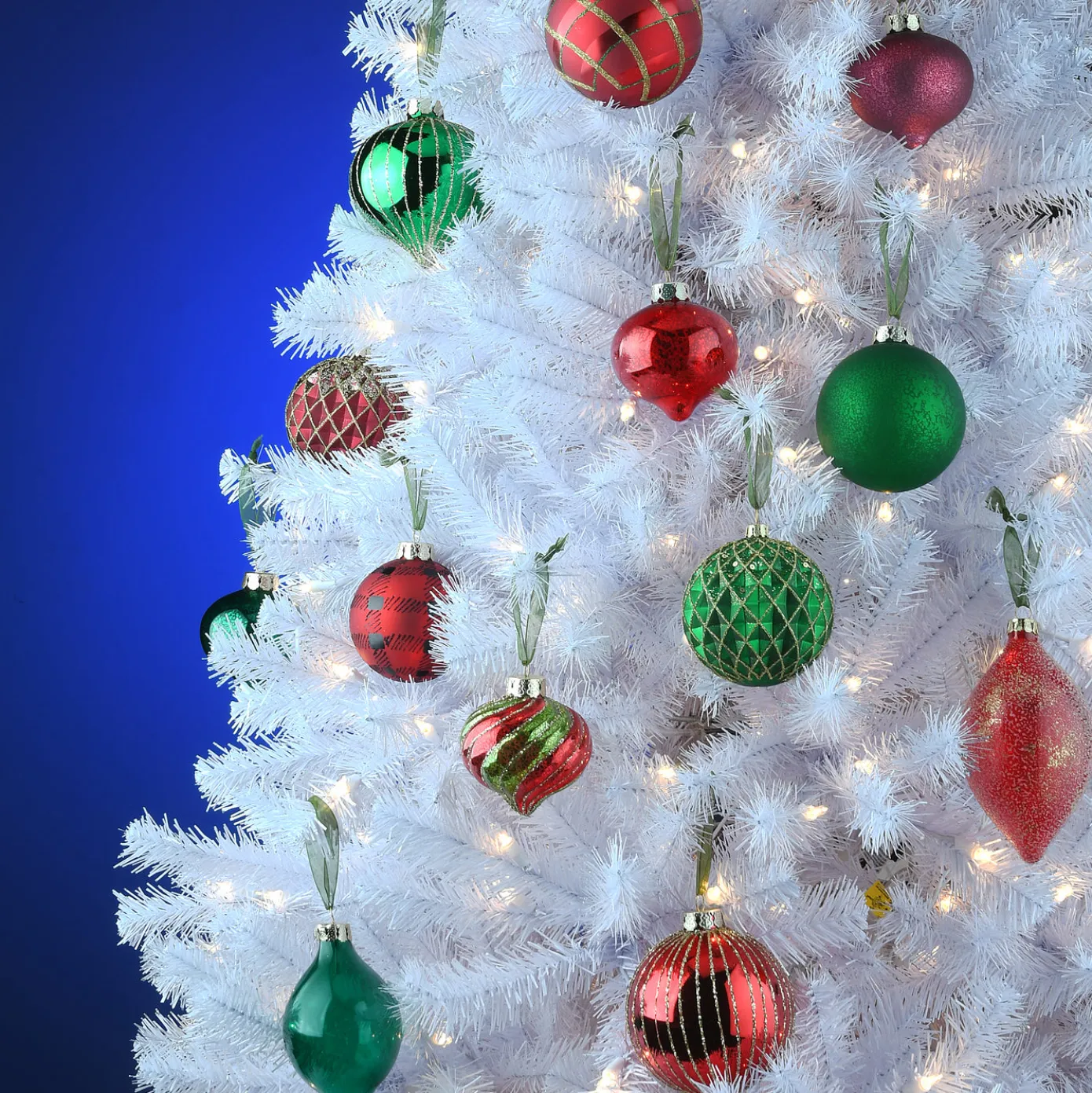 20-Piece Christmas Tree Ornament Set, Rural Homestead Collection